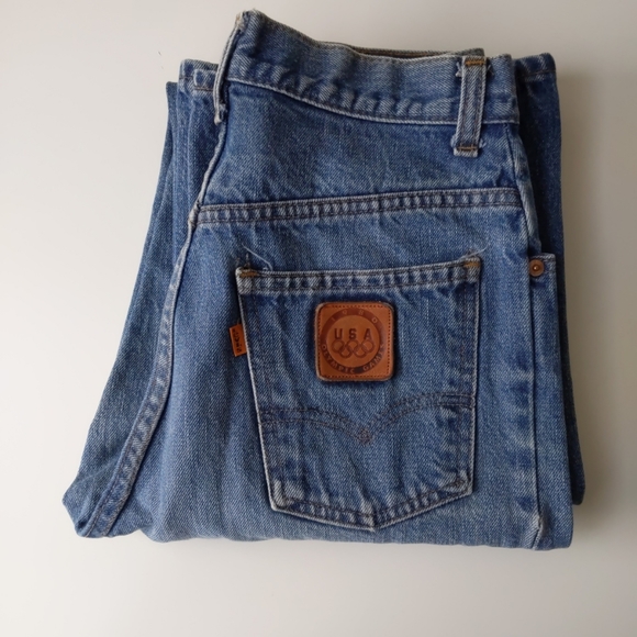 Vintage Levi x 1980 Olympic Games Straight Leg Jeans Women's Size 26 - Picture 7 of 7